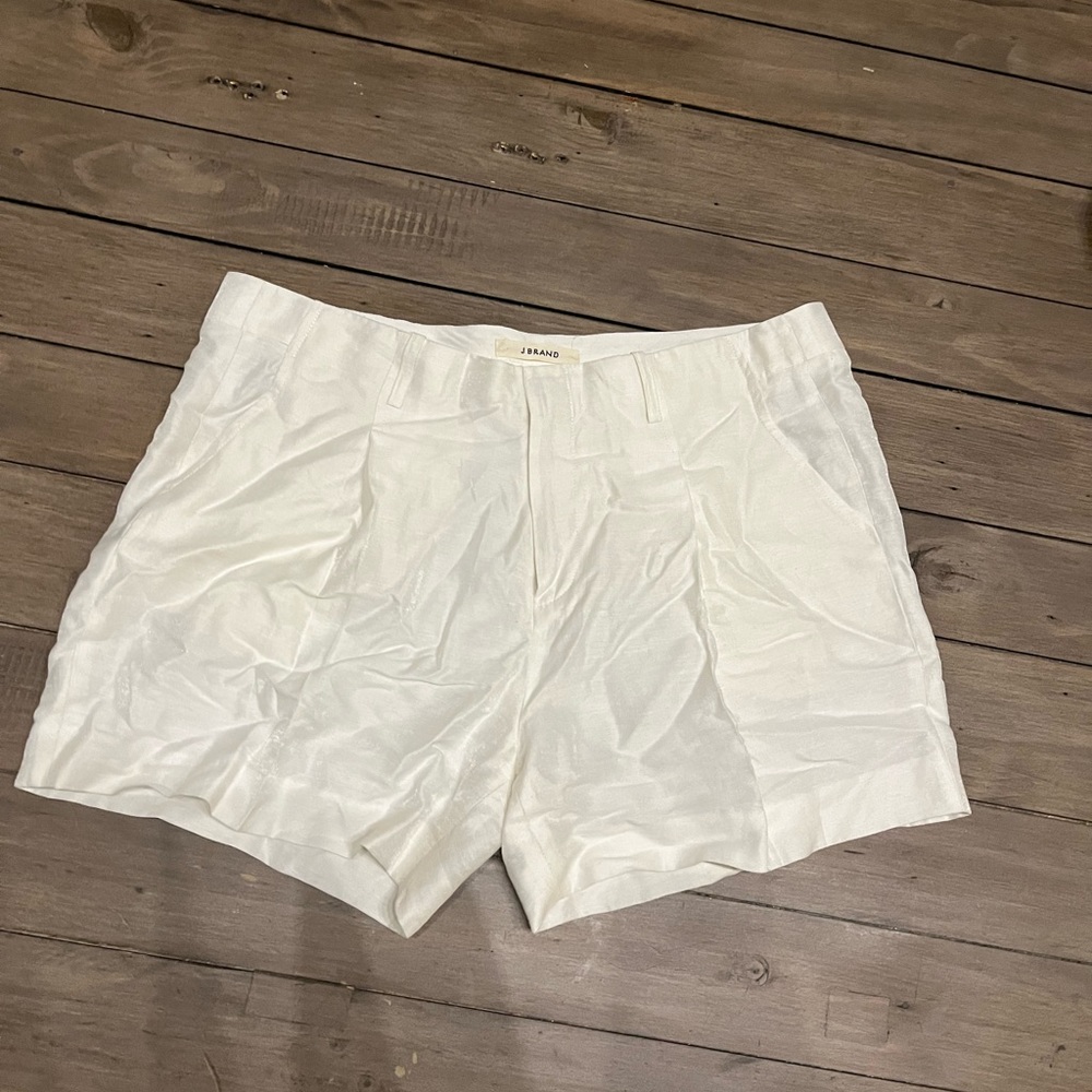 J Brand -White Shorts
